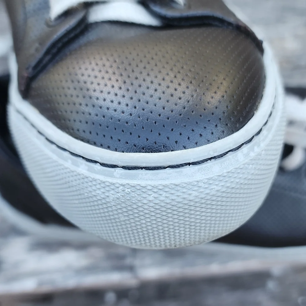 Aether Genesis Leather Sneakers Black 6.5